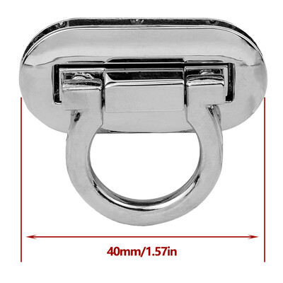 3CM 4CM Nová kovová spona Otočný zámok Twist Lock pre DIY kabelku Remeselnú tašku Kabelka Hardware Fold Stuck Príslušenstvo