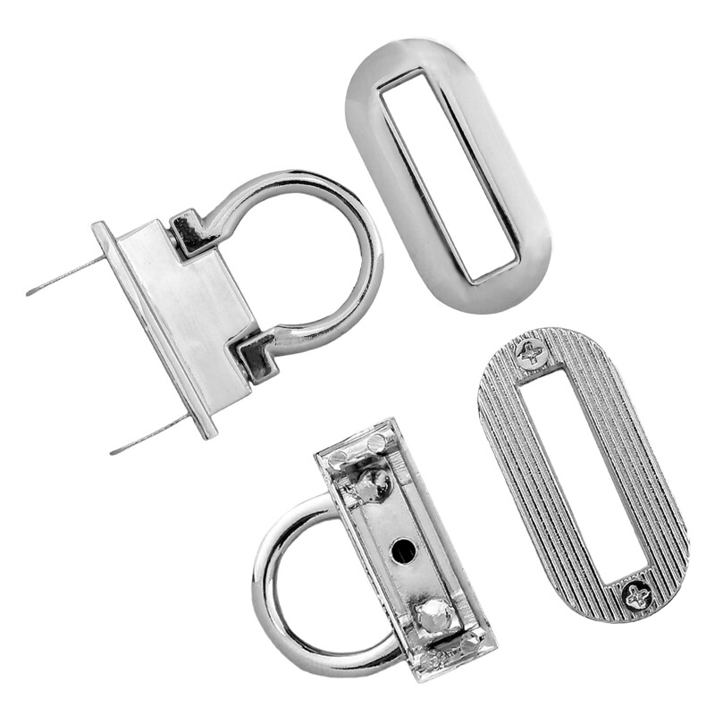 3CM 4CM Nová kovová spona Otočný zámok Twist Lock pre DIY kabelku Remeselnú tašku Kabelka Hardware Fold Stuck Príslušenstvo