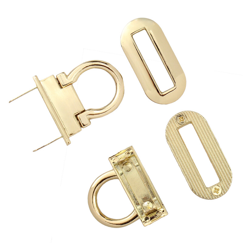 3CM 4CM Nová kovová spona Otočný zámok Twist Lock pre DIY kabelku Remeselnú tašku Kabelka Hardware Fold Stuck Príslušenstvo
