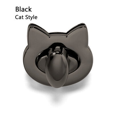 Metalinis krepšys, pasukamas užraktas, skirtas „pasidaryk pats“ dekorui, odai amatai, mielos katės/paukščių užsegimo spynos Rankinės Pečių krepšiai Aparatūros puošybos priedai