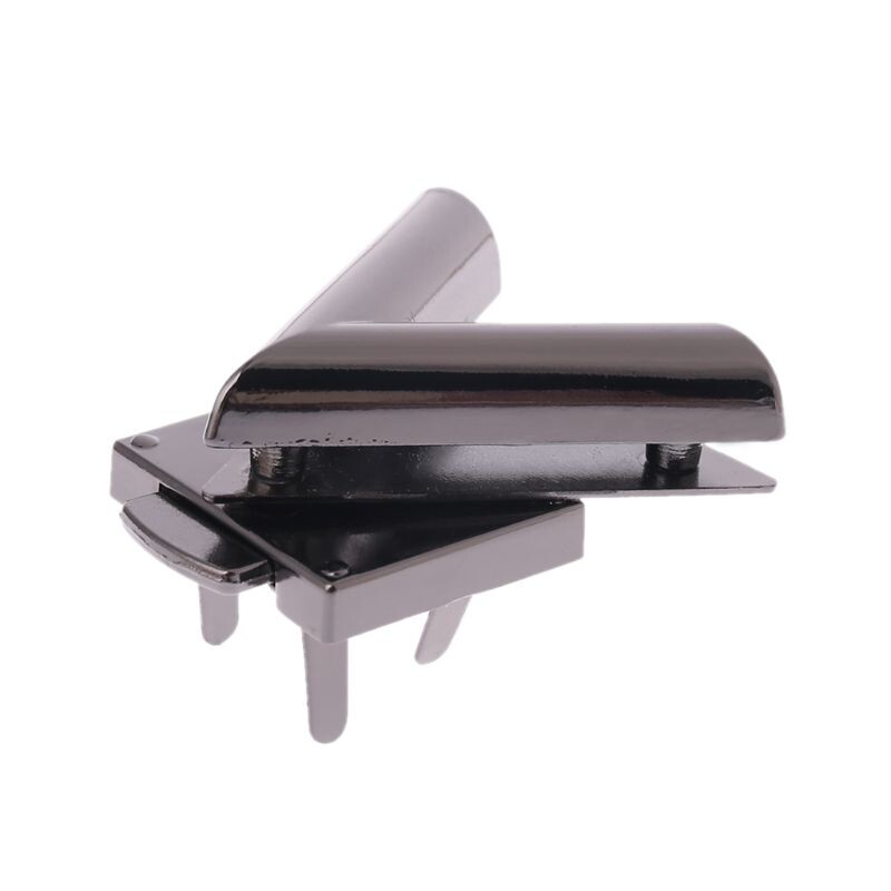 Închizătoare în formă de V Încuietori rotativi Feronerie metalică de blocare prin răsucire pentru geanta de umăr