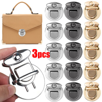 3 bucăți metal încuietori geanți prindere catarame pentru genți poșete poșete Închidere cleme bricolaj artizanat Hardware carcasă accesorii geanta
