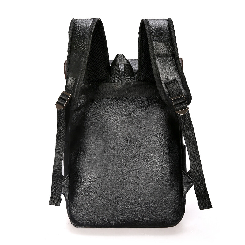 Pánsky batoh, kožený batoh, veľký ruksak, 16,5-palcový batoh na notebook, mužské mochilas, retro školská taška pre tínedžerov a chlapcov, cestovná taška
