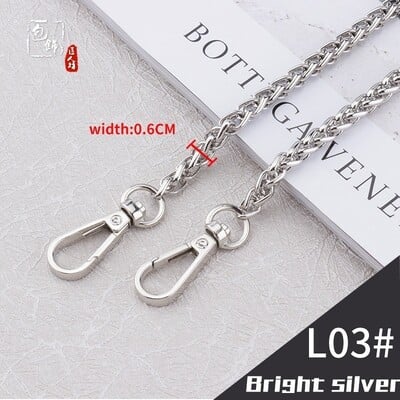 Верига за чанта Единична покупка Аксесоари за верига Единична чанта презрамка Верига за презрамка Резервен колан за женска метална каишка за чанта Злато