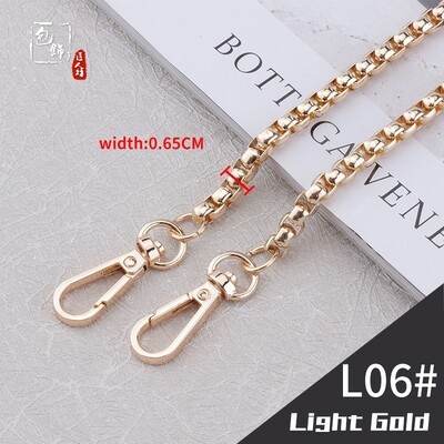 Верига за чанта Единична покупка Аксесоари за верига Единична чанта презрамка Верига за презрамка Резервен колан за женска метална каишка за чанта Злато