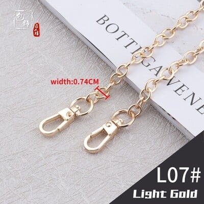 Верига за чанта Единична покупка Аксесоари за верига Единична чанта презрамка Верига за презрамка Резервен колан за женска метална каишка за чанта Злато