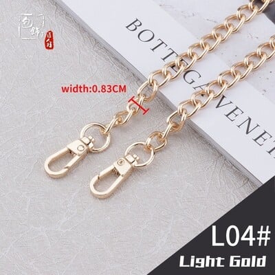 Верига за чанта Единична покупка Аксесоари за верига Единична чанта презрамка Верига за презрамка Резервен колан за женска метална каишка за чанта Злато