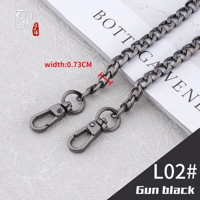 Верига за чанта Единична покупка Аксесоари за верига Единична чанта презрамка Верига за презрамка Резервен колан за женска метална каишка за чанта Злато