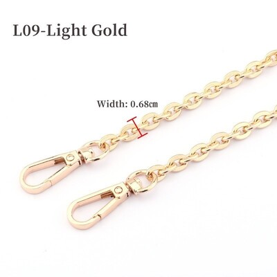 Верига за чанта Единична покупка Аксесоари за верига Единична чанта презрамка Верига за презрамка Резервен колан за женска метална каишка за чанта Злато