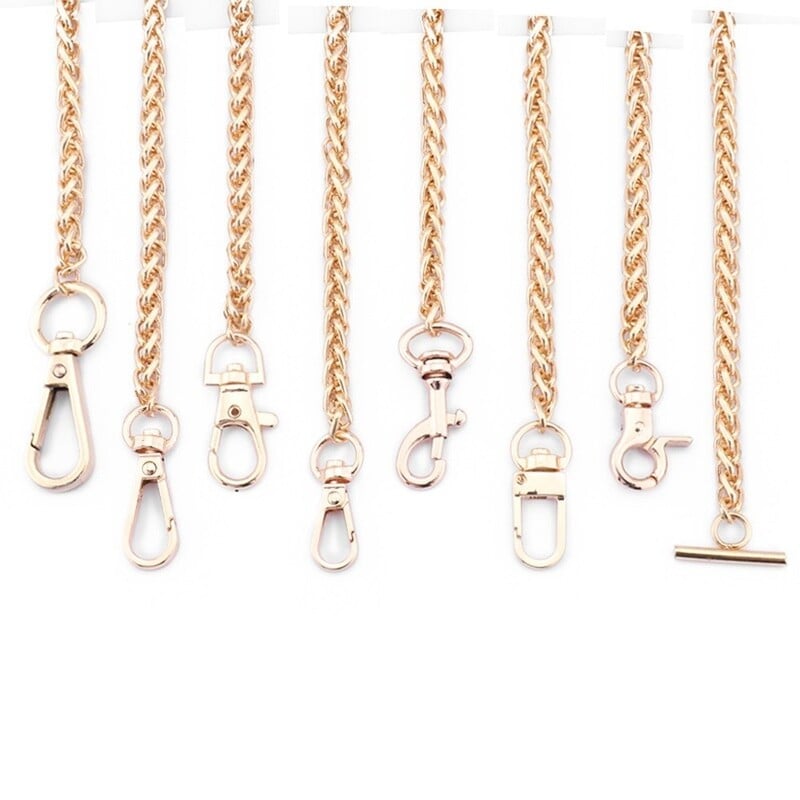 Верига за чанта Единична покупка Аксесоари за верига Единична чанта презрамка Верига за презрамка Резервен колан за женска метална каишка за чанта Злато