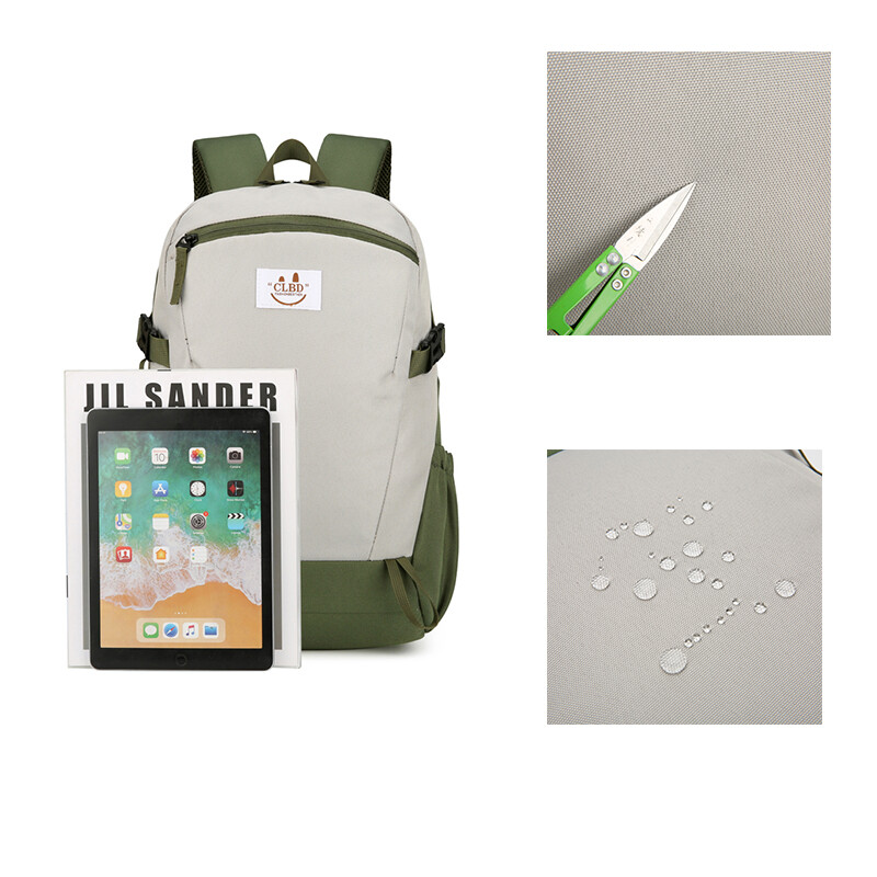 Rucsac VC de culoare contrastantă pentru drumeții pentru călătorii în aer liber Rucsac pentru bărbați, rezistent la apă, ușor, versatil zilnic, unisex