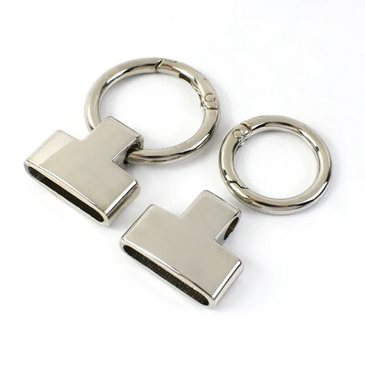 2/5/10 vnt O žiedo raktų pakabuko kablys 20/25 mm nuimamas metalinis sagties krepšio dirželio jungtis užsegimas rankinė „pasidaryk pats“ amatų aparatūros priedai