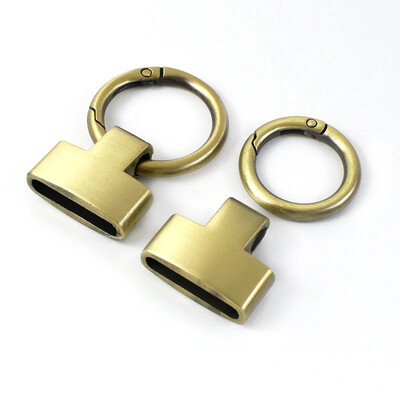 2/5/10 vnt O žiedo raktų pakabuko kablys 20/25 mm nuimamas metalinis sagties krepšio dirželio jungtis užsegimas rankinė „pasidaryk pats“ amatų aparatūros priedai