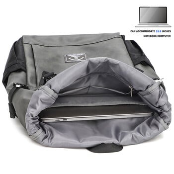 Rolltop Αδιάβροχο σακίδιο τσάντα ταξιδιού Laptop Backpack Ανδρικό Σακίδιο πλάτης Αποσκευές Τσάντες ώμου Roll Cover Men Mochila Bagpack