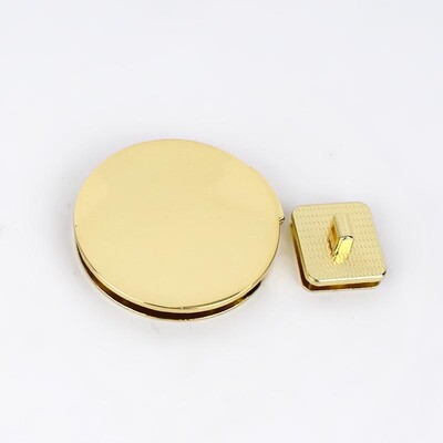 1/2 bucăți geantă pentru femei cu cataramă metalică geantă de mână Twist Turn Lock Snap Genți Închidere cu închidere Încuietori invizibile Accesorii hardware pentru artizanat