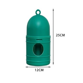 Parrot Water Dispenser Breeding with Handle Bowls 1L Pigeon Drinker Drinking Cup for Ducks Coop Chicks Poultry Supplies Cage