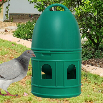 Bird Water Drinker Pigeon Water Dispenser Feeder Αξεσουάρ κλουβιού πουλιών Μεγάλης χωρητικότητας Αξεσουάρ κλουβιού πουλιών με κρεμαστή λαβή