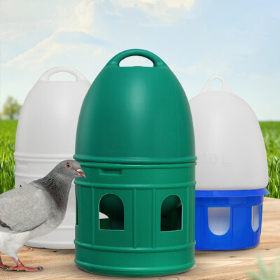 Bird Water Drinker Pigeon Water Dispenser Feeder Αξεσουάρ κλουβιού πουλιών Μεγάλης χωρητικότητας Αξεσουάρ κλουβιού πουλιών με κρεμαστή λαβή