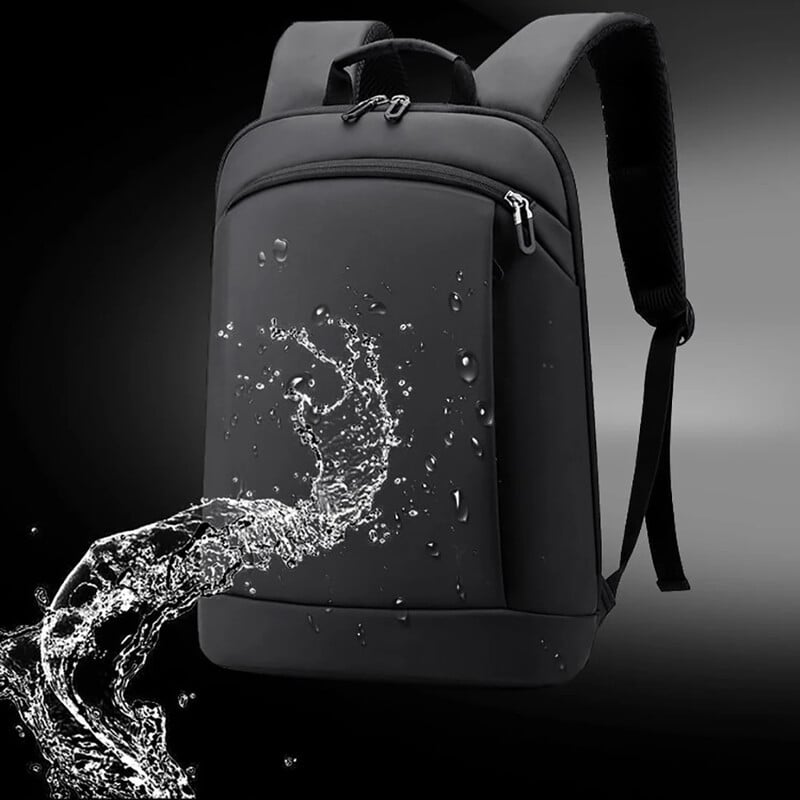 Ultratenký batoh na notebook 15,6 palcov, obchodná pánska taška, dámske batohy, jednofarebný unisex batoh, tenký batoh, batoh, taška