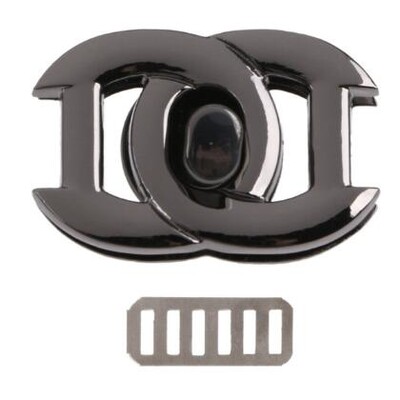 Închizătoare de metal fierbinte nouă, blocare rotativă, încuietori rotativi pentru geantă de mână bricolaj, geantă artizanală, feronerie, pungă, accesorii pentru instrumente de înaltă calitate