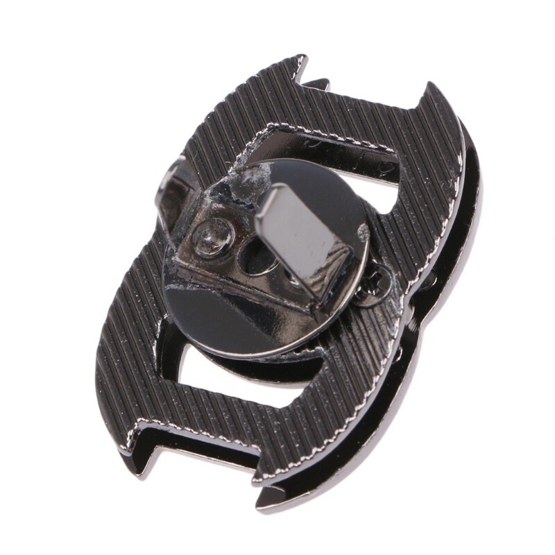 Închizătoare de metal fierbinte nouă, blocare rotativă, încuietori rotativi pentru geantă de mână bricolaj, geantă artizanală, feronerie, pungă, accesorii pentru instrumente de înaltă calitate