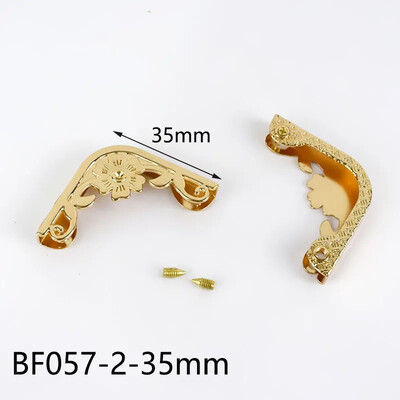 4/10 db 25/35/40/45/54 mm kézitáska élvédő kampó csatok Táska sarok dekor fém kapcsok barkácsolás csomagtartó hardver kiegészítők