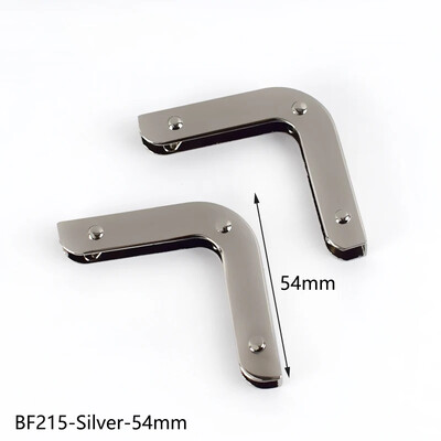 4/10 db 25/35/40/45/54 mm kézitáska élvédő kampó csatok Táska sarok dekor fém kapcsok barkácsolás csomagtartó hardver kiegészítők