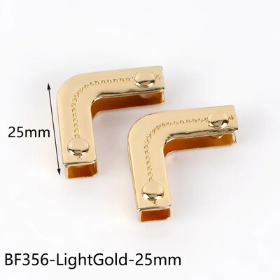 4/10 db 25/35/40/45/54 mm kézitáska élvédő kampó csatok Táska sarok dekor fém kapcsok barkácsolás csomagtartó hardver kiegészítők