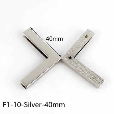 4/10 db 25/35/40/45/54 mm kézitáska élvédő kampó csatok Táska sarok dekor fém kapcsok barkácsolás csomagtartó hardver kiegészítők