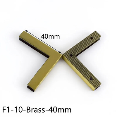 4/10 db 25/35/40/45/54 mm kézitáska élvédő kampó csatok Táska sarok dekor fém kapcsok barkácsolás csomagtartó hardver kiegészítők