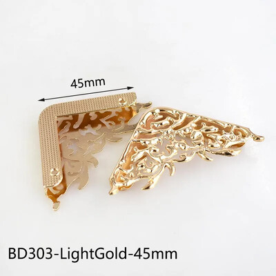 4/10 db 25/35/40/45/54 mm kézitáska élvédő kampó csatok Táska sarok dekor fém kapcsok barkácsolás csomagtartó hardver kiegészítők