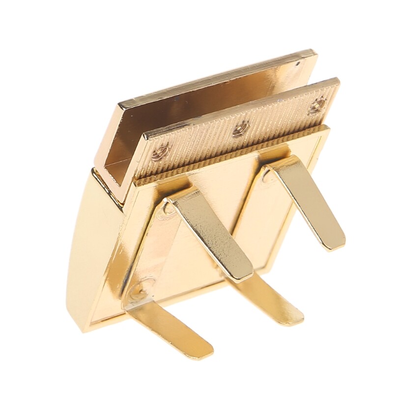 THINKTHENDO Nauja S/L Sagtis Twist Lock Aparatūra Krepšiui Priedai Forma Rankinė DIY Turn Spynos Krepšiai Užsegimas Mada