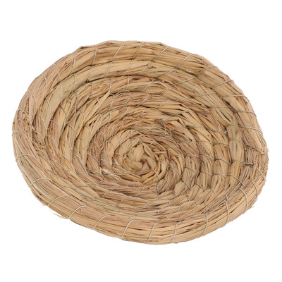 Χειροποίητη φωλιά από άχυρο Ύφανση τεχνητή φωλιά πουλιού για παπαγάλο Macaw African Straw Bird Nest