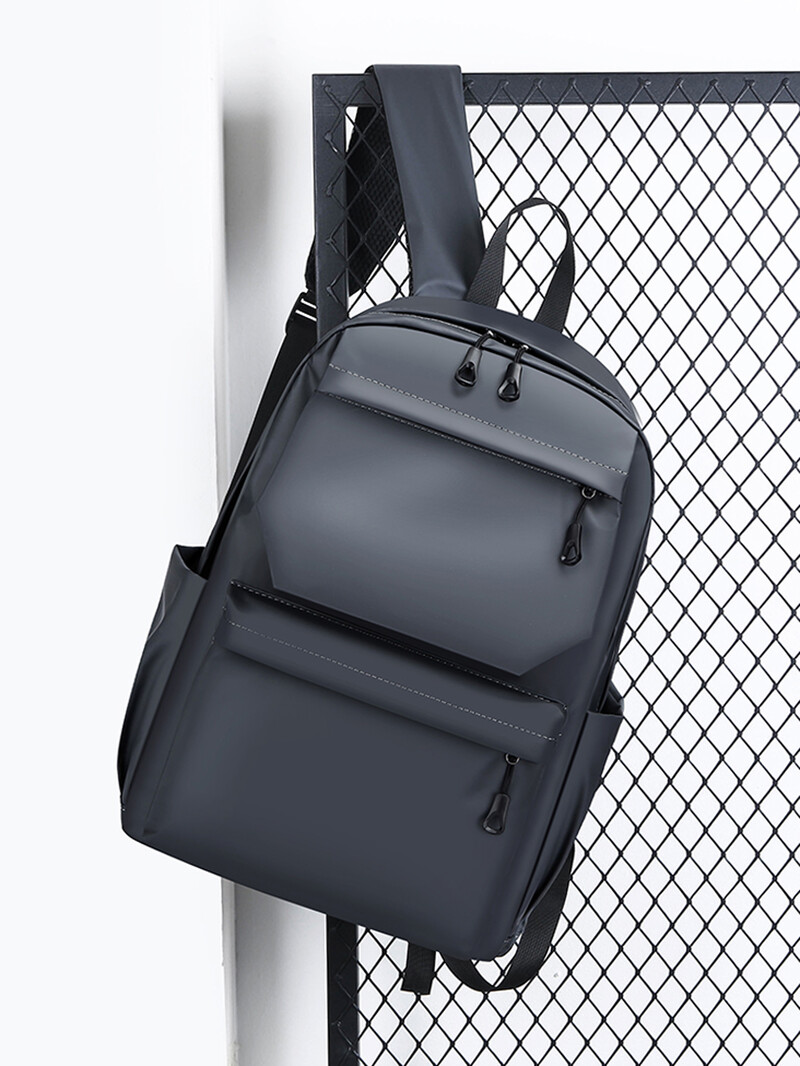 Geantă de umăr simplă, impermeabilă, de modă, birou de afaceri, navetă, școală, rucsacuri multifuncționale pentru computer de capacitate mare