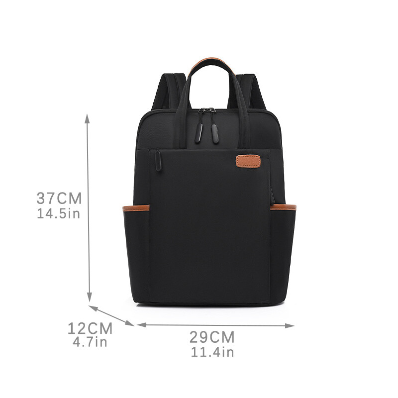 Női hátizsák Oxford szövet vízálló új koreai stílusú kültéri utazótáska 14 hüvelykes laptop hátizsák