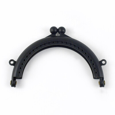 10db Deepeel 85mm színes műanyag félkör alakú táska fogantyús dupla füles pénztárca keret gyanta csók csatos kézitáska barkács varrás kiegészítők