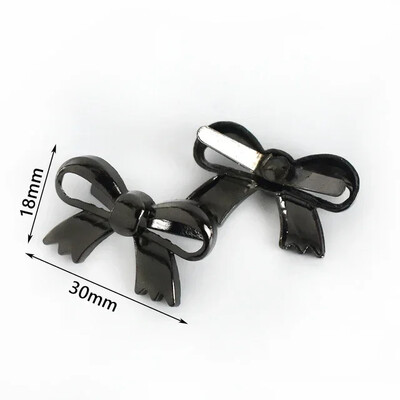 5/10 db aranyos masni fém díszítő csat 30/45/60 mm-es táska cipők kapcsos heveder Szem-összekötő tű csatok íj gomb tartozék