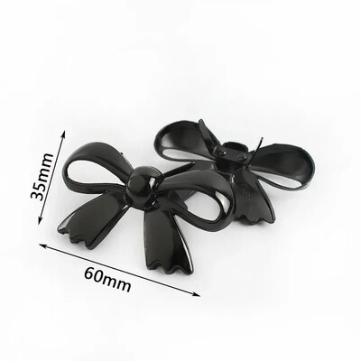 5/10 db aranyos masni fém díszítő csat 30/45/60 mm-es táska cipők kapcsos heveder Szem-összekötő tű csatok íj gomb tartozék