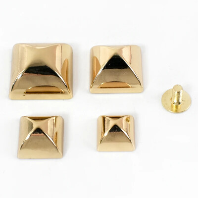 30 db 10/12/15/18mm négyzet alakú sátor csavarok vödör öv szegecs láb tüskék csat fém táskák alsó hevederszalag díszítő csatok