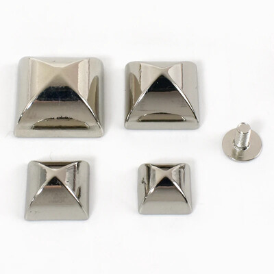 30 db 10/12/15/18mm négyzet alakú sátor csavarok vödör öv szegecs láb tüskék csat fém táskák alsó hevederszalag díszítő csatok