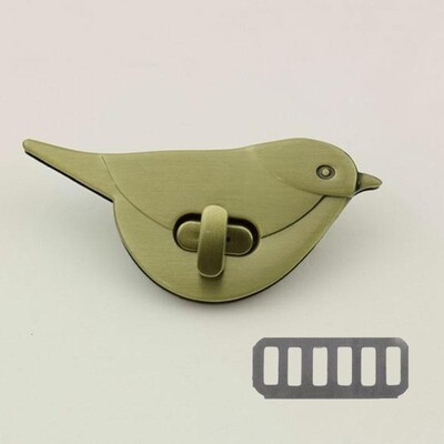 Închizătoare de blocare de tip fluture de metal, închidere de blocare rotativă pentru artizanat din piele, geantă de femei, geantă de mână, geantă de umăr, posetă, accesoriu hardware DIY