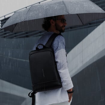 Mark Ryden Slim Laptop Backpack Ανδρικό Σακίδιο πλάτης 15,6 ιντσών Work Man Backpack Business Τσάντα Μαύρο Υπερελαφρύ σακίδιο πλάτης