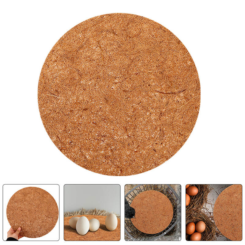 10 vnt. Paukščių narveliai Paukščių narvelio kilimėlis Balandžių veisimo pagalvėlės Natūralūs lizdai, stori, kvėpuojantys šviesiai rudi kokoso pluoštai