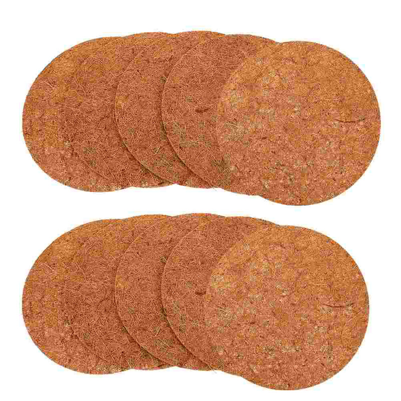 10 vnt. Paukščių narveliai Paukščių narvelio kilimėlis Balandžių veisimo pagalvėlės Natūralūs lizdai, stori, kvėpuojantys šviesiai rudi kokoso pluoštai