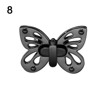 Fém méh alakú forgatható zár Retro divatos táska kapcsos hardver bőr kézműves táska kézitáska pénztárca barkács kiegészítők