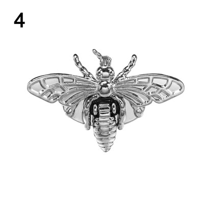 Fém méh alakú forgatható zár Retro divatos táska kapcsos hardver bőr kézműves táska kézitáska pénztárca barkács kiegészítők