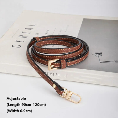 Ανταλλακτικό λουράκι τσάντας από γνήσιο δέρμα, λουράκι χιαστί για τσάντες Longchamp Mini λουράκι ώμου χωρίς τροποποίηση διάτρησης