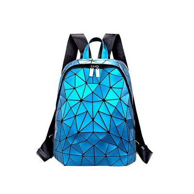 Hátizsák táskák nőknek Divat iskolai hátizsákok Mochilas Para Mujer geometrikus utazótáska fiúknak