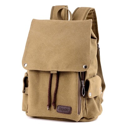 Férfi vászon hátizsák zsinór utazási iskolatáska férfi hátizsákok férfi nagy kapacitású hátizsák vállas iskolatáska Mochila Escolar