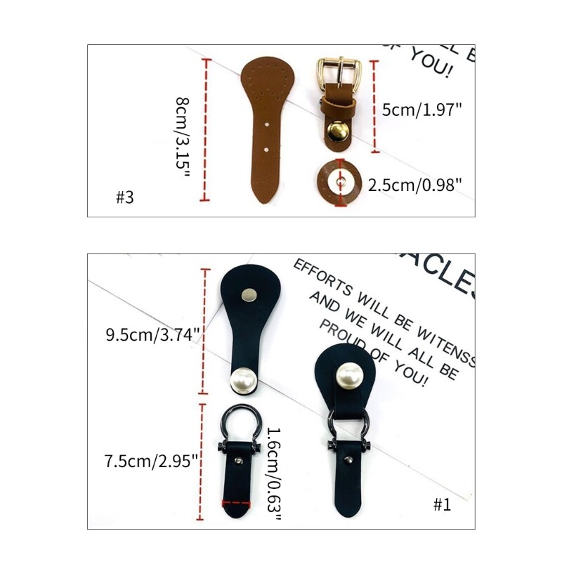 4XFF Zapínacie spony na spony na šitie, remeselné práce, peňaženka, dámska kabelka, peňaženka, kabelka, DIY kartónové balenie, spona na spony